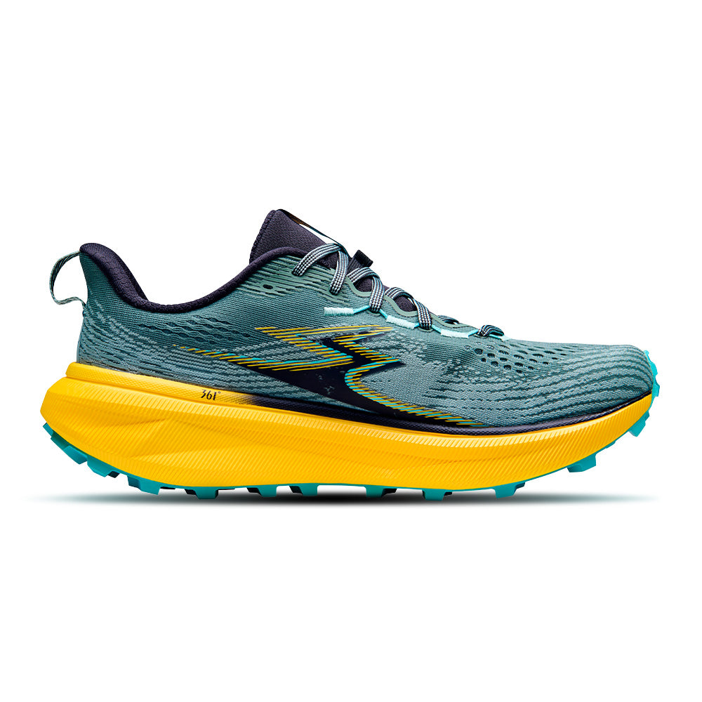 Tênis LYNX Trail Running Leveza e Aderência Para Corrida de Montanha  - Masculino | Azul