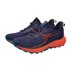 Tênis FUTURA 2 Trail Running Corrida de Montanha Aderência e Amortecimento Extremo  - Masculino | Azul Marinho