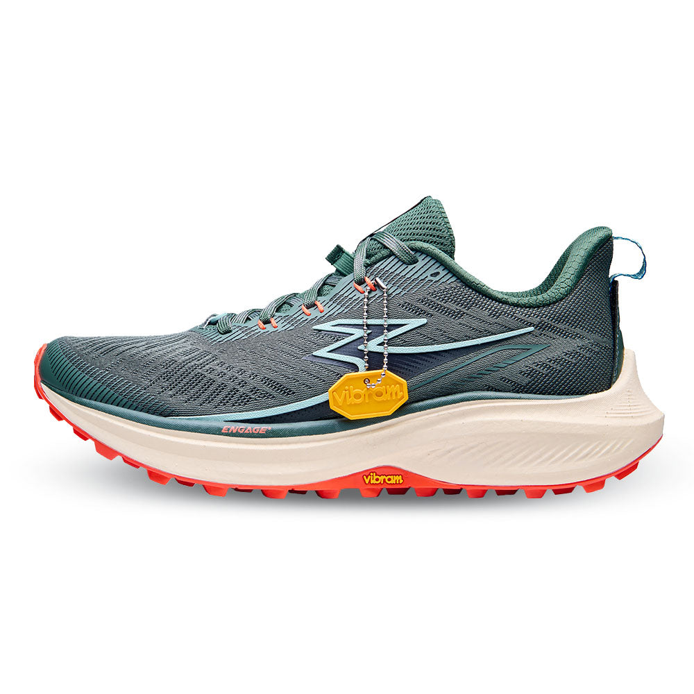 Tênis FUTURA 2 Trail Running Corrida de Montanha Aderência e Amortecimento Extremo  - Masculino | Verde
