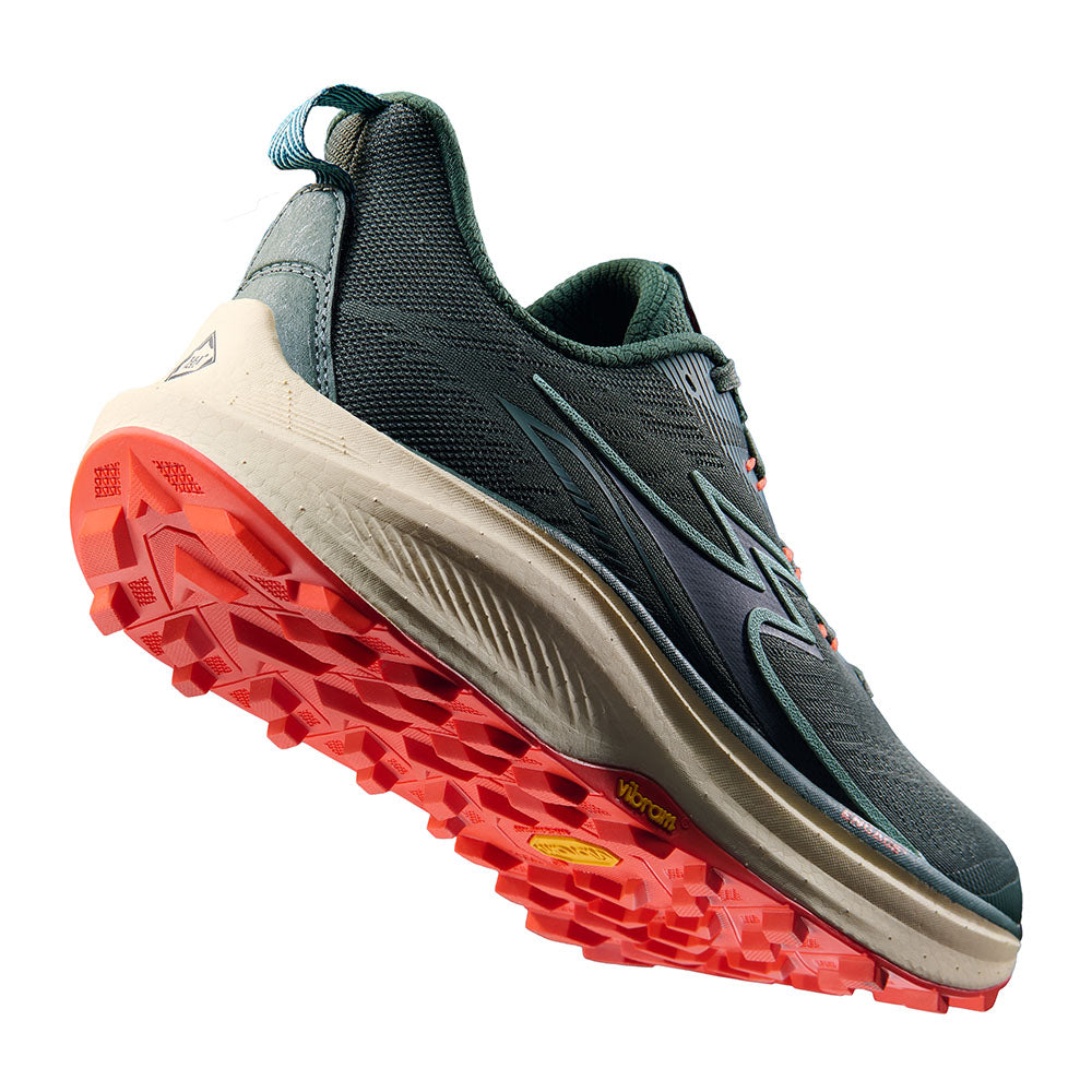 Tênis FUTURA 2 Trail Running Corrida de Montanha Aderência e Amortecimento Extremo  - Masculino | Verde