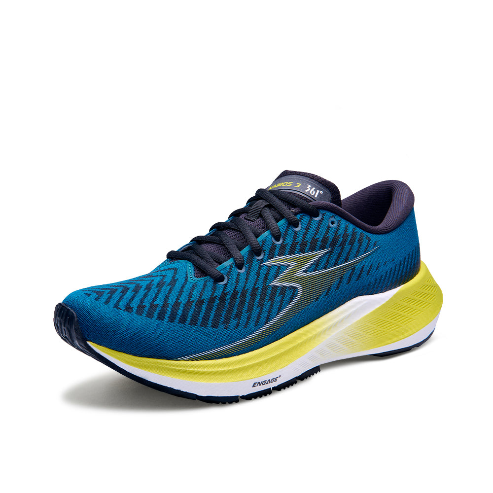 Tênis KAIROS 3 Estabilidade Corrida - Masculino | Azul e Verde
