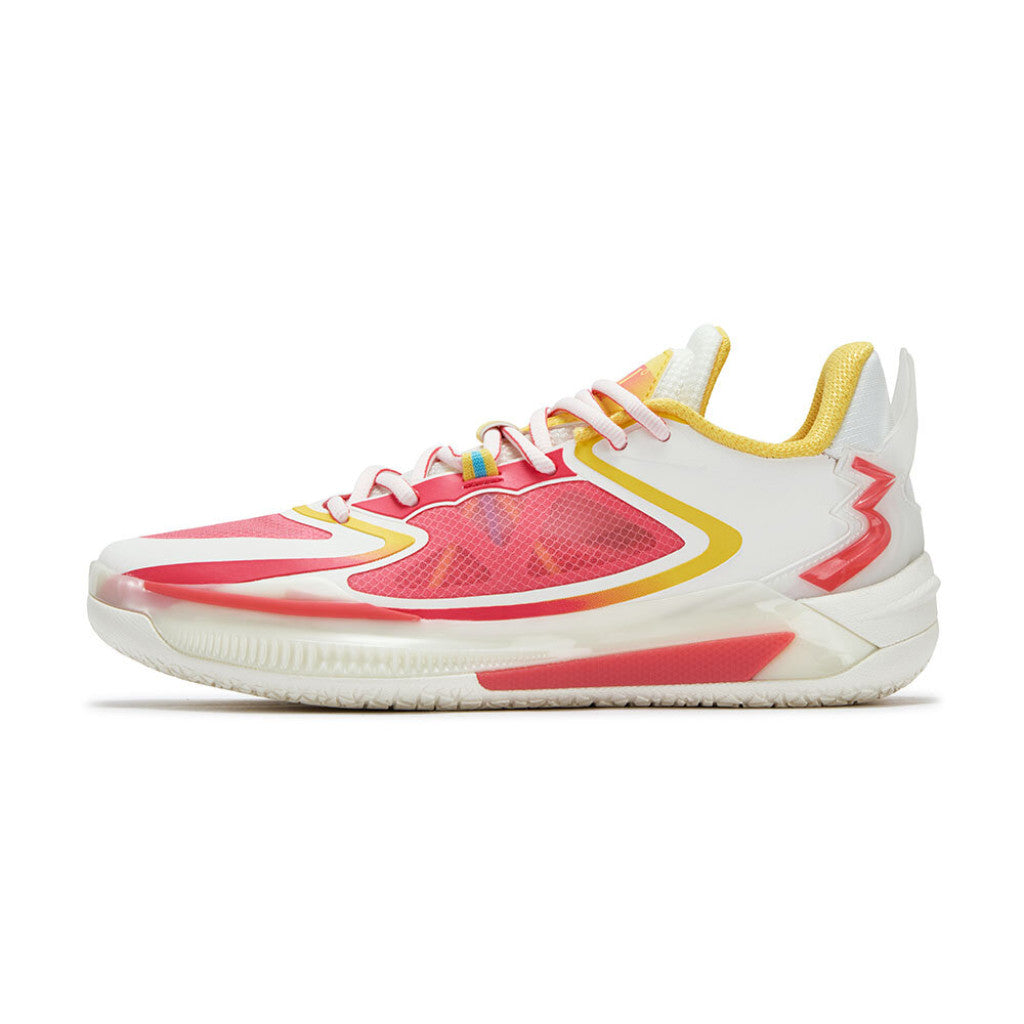 Tênis BIG 3 ATTACK 3.0 Basquete  - Masculino | Branco e Coral